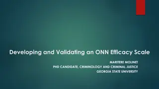 Developing and Validating an ONN Efficacy Scale in Online Neighborhood Networks