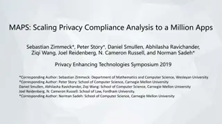 Privacy Compliance Analysis of a Million Apps