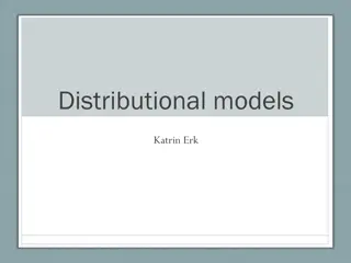 Understanding Words in Context: Distributional Modeling by Katrin Erk