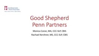 Speech Therapy Services and Aphasia Support Groups at Good Shepherd Penn Partners