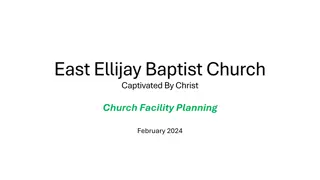 Church Financial Journey - Debt Management & Facility Planning Updates