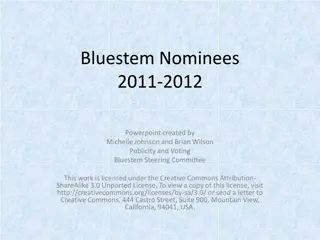 Illinois Bluestem Award 2011-2012 Nominees and Book Descriptions