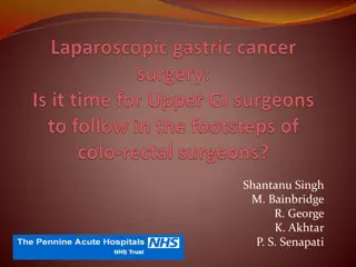 Laparoscopic Gastric Cancer Surgery Outcomes Comparison