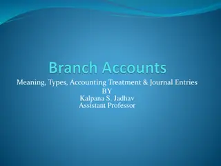 Branch Accounting: Types, Treatment, Journal Entries