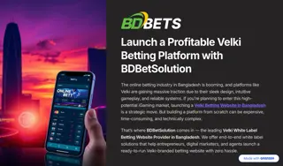 Launch a Profitable Velki Betting Platform with BDBetSolution