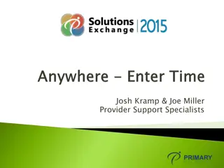 Optimizing Anywhere Time Entry for Efficient Staff Management