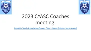 Youth Soccer Club Guidelines and Rules 2023