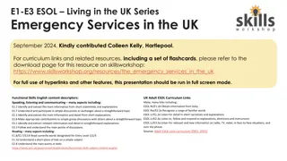 Emergency Services in the UK - Overview and Contact Information
