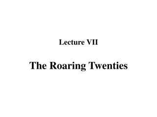 Transformation and Tensions: The Roaring Twenties in America