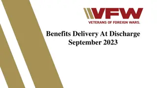 Understanding Benefits Delivery at Discharge Program