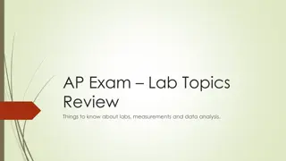 Essential Topics for AP Exam Lab Review: Measurements, Data Analysis, and More