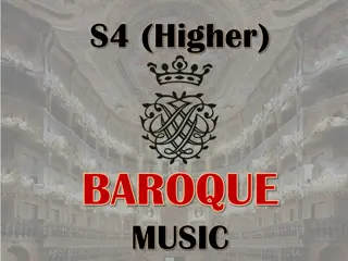Exploring Baroque Music Concepts