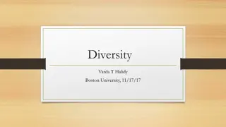 Understanding Diversity in Today's World