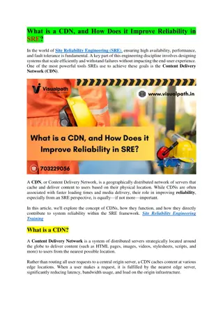 Site Reliability Engineering Online Training - SRE Course in Ameerpet