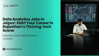 Data Analytics Jobs in Jaipur Start Your Career in Rajasthan’s Thriving Tech Scene