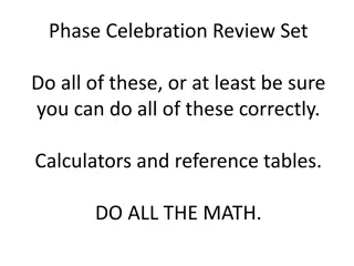 Chemistry Problem Solving Techniques