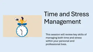 Effective Time and Stress Management Strategies
