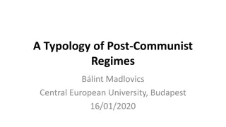 Understanding Post-Communist Regime Typology