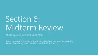 Midterm Review Slides & Reasoning About Code