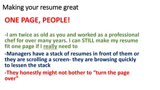 Crafting a Powerful Resume for Success
