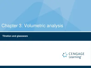Analyzing Volumetric Techniques in Chemistry