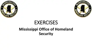 Homeland Security Exercises Overview