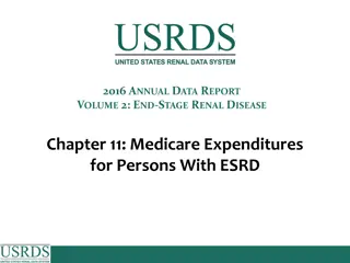 End-Stage Renal Disease Expenditures Trends