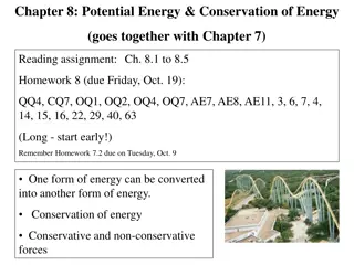 Understanding Potential Energy and Conservation Laws