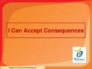Accepting Consequences and Learning from Mistakes