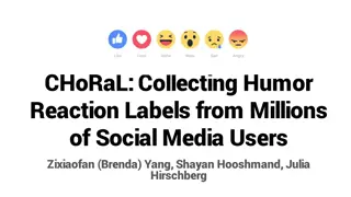 Humor Reaction Labels and Dataset Analysis