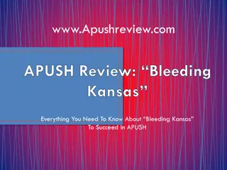 Bleeding Kansas: Causes and Consequences