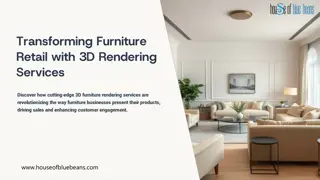 Transforming Furniture Retail with 3D Rendering Services