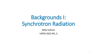 Controlling Synchrotron Radiation Backgrounds in Detectors