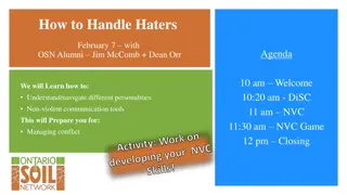 Effective Communication for Handling Difficult Situations