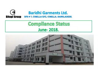 Baridhi Garments Compliance Report June 2018