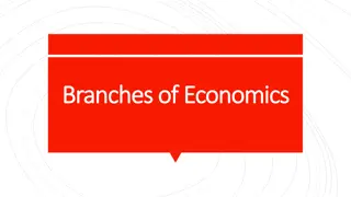 Economics Branches & Applications