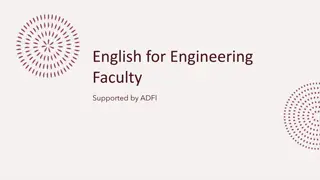 English for Engineering Faculty - Present Perfect vs Simple Past Tense