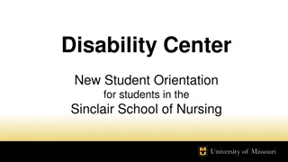 New Student Orientation for Sinclair School of Nursing