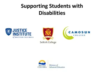 Effective Support for Students with Disabilities