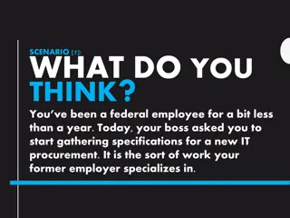Federal Employee IT Procurement Ethics