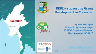 REDD+ Supporting Green Development in Myanmar