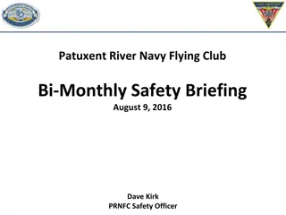 Navy Flying Club Safety Briefing