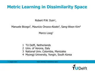 Learning in Dissimilarity Space