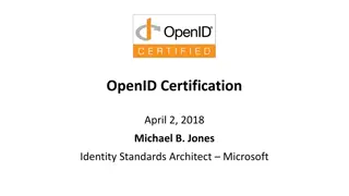 Understanding OpenID Certification