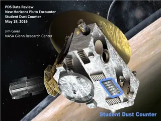 Pluto Encounter Data Review