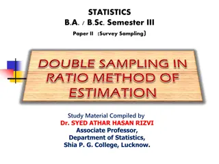 Survey Sampling Study Material Compilation