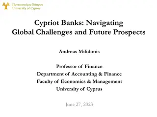 Challenges and Future Prospects for Cypriot Banks