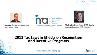 Tax Laws & Employee Recognition Programs 2018