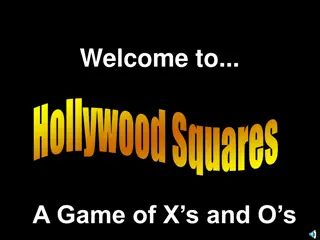 Hollywood Squares Game - Fun with Dewey, Anita, Ivana, and More!