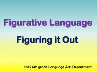 Exploring Figurative Language Examples